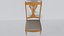 Chaise d'appoint classique