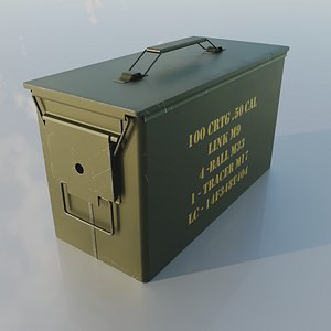 Ammo box 01 3D model