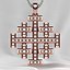 Maltese Cross Gold Pendant