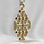 Maltese Cross Gold Pendant