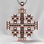 Maltese Cross Gold Pendant