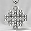 Maltese Cross Gold Pendant