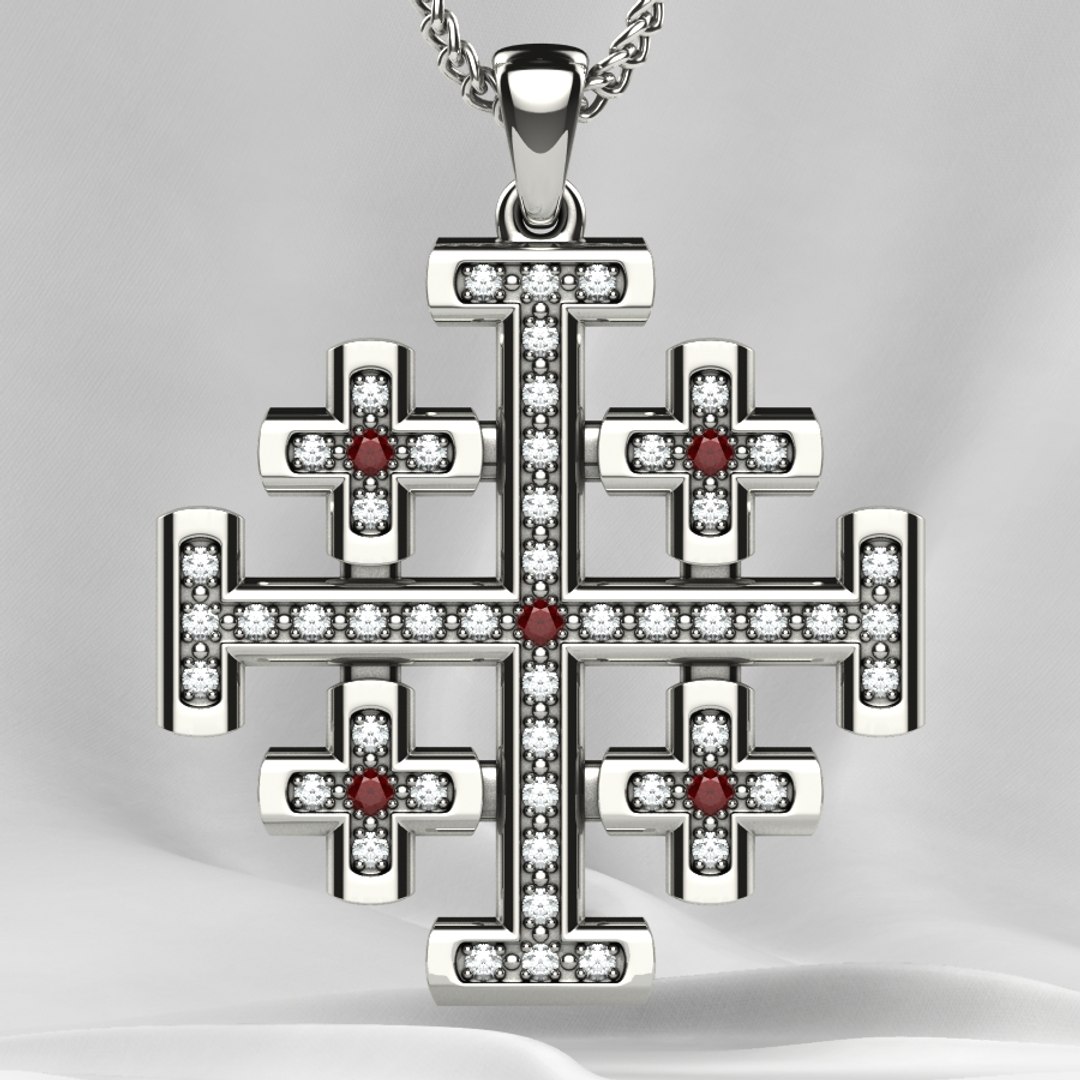Maltese Cross Gold Pendant 3D model https://p.turbosquid.com/ts-thumb/y0/u2QnfN/MY/9/jpg/1637822721/1920x1080/fit_q87/06dc20efa3d1178c99c641e9961876e9444d3b55/9.jpg