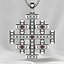 Maltese Cross Gold Pendant