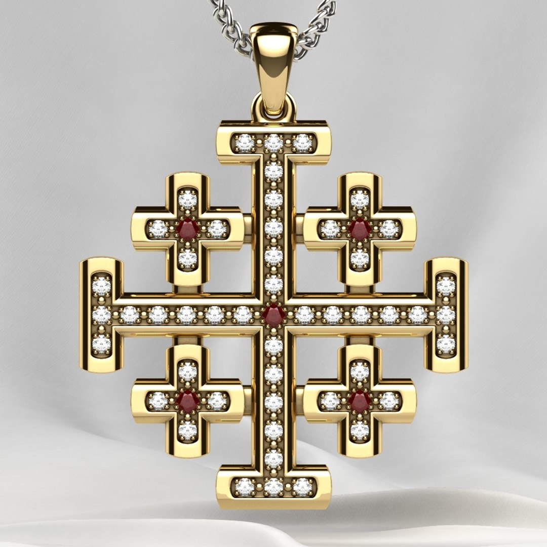 Maltese Cross Gold Pendant 3D model https://p.turbosquid.com/ts-thumb/y0/u2QnfN/bT/13/jpg/1637822732/1920x1080/fit_q87/12599a5738a8bbd45e1f997b8248b191ebe3f0f5/13.jpg