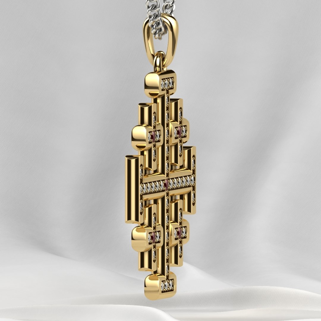 Maltese Cross Gold Pendant 3D model https://p.turbosquid.com/ts-thumb/y0/u2QnfN/yW/18/jpg/1637822765/1920x1080/fit_q87/a86c3c8242754d4ebd1a35ed6b8e4a93f62ec6c5/18.jpg