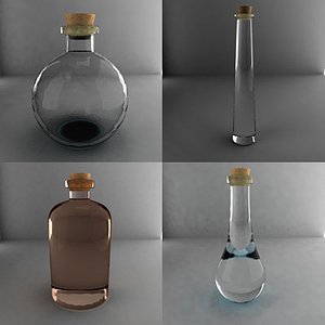 bottle 3d 3ds