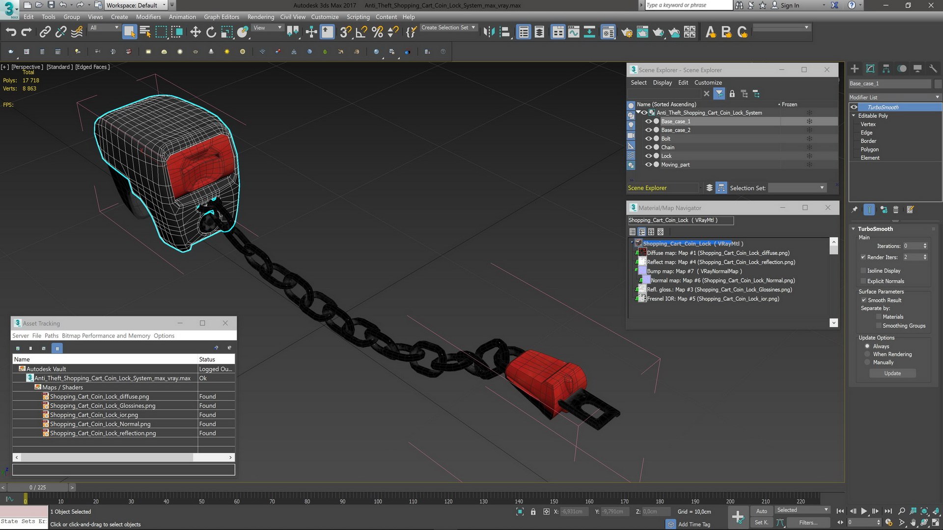 3D Anti Theft Shopping Cart Coin Lock System model https://p.turbosquid.com/ts-thumb/y1/9MqQfD/vp/antitheftshoppingcartcoinlocksystemvray3dmodel016/jpg/1692333555/1920x1080/fit_q87/b1232da3f7e61569955983b14f6a8f907a145f8d/antitheftshoppingcartcoinlocksystemvray3dmodel016.jpg