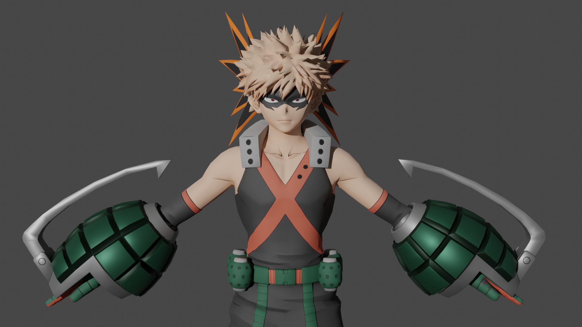 3D bakugou model - TurboSquid 1672762