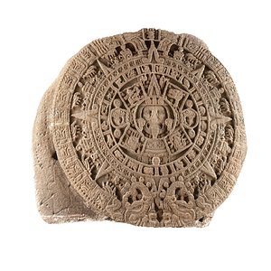 Mayan calendar Artifacts 3D model