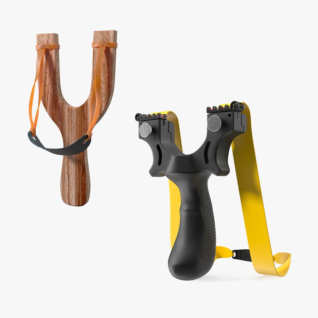 Slingshots Collection 3D model TurboSquid 2061947