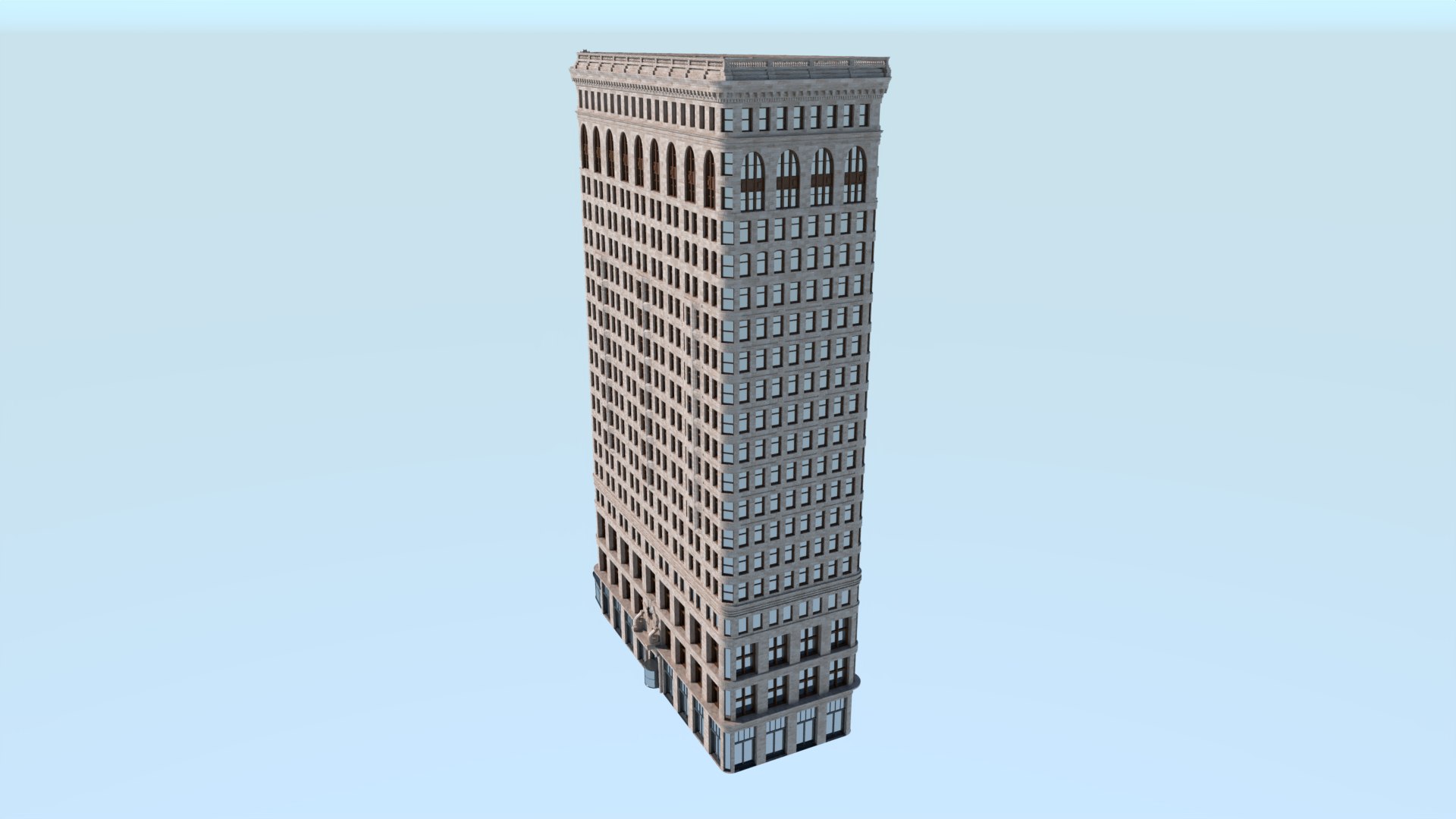 Flatiron building 3D model - TurboSquid 1712261