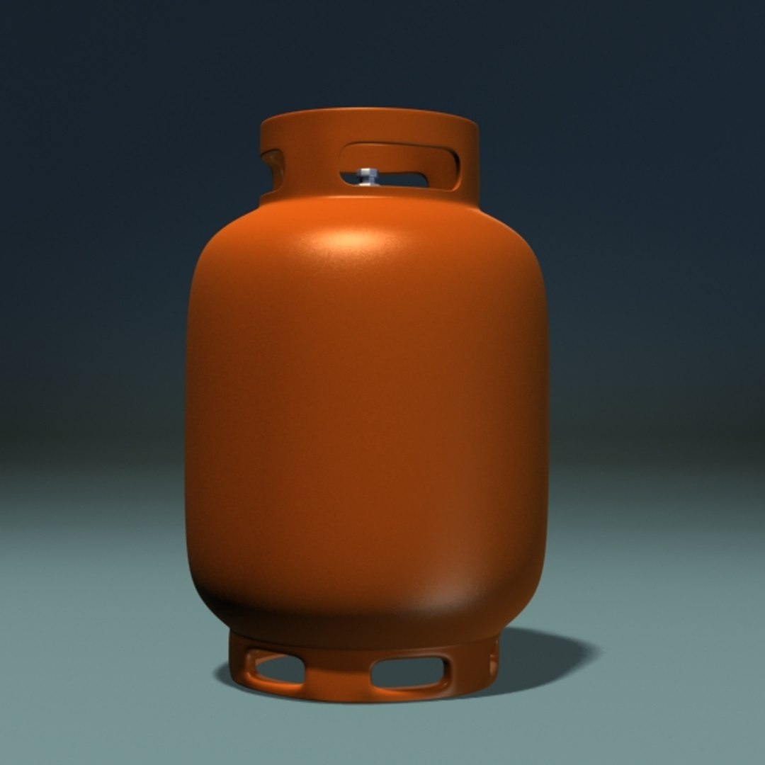 Gas Tank 3d Model