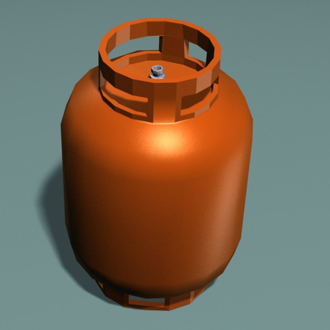 Gas Tank 3d Model