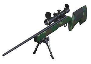 m40 a3 sniper rifle lwo