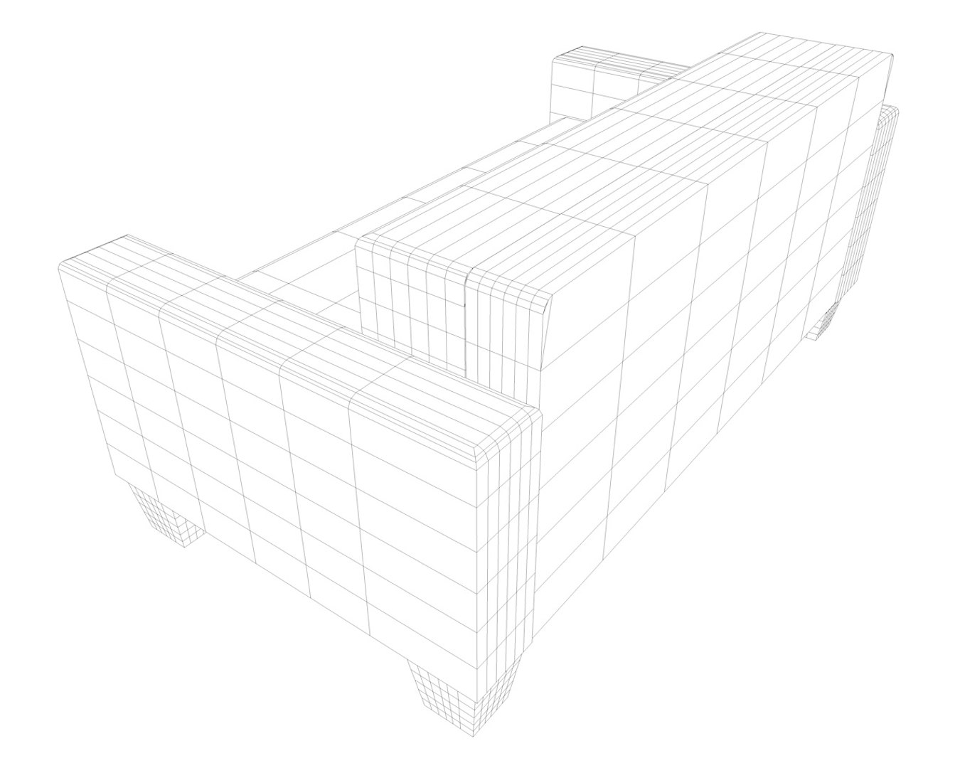 Couch Sofa Model - TurboSquid 1153155