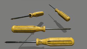 screwdriver 4 3D model