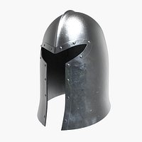 Barbuta Medieval Helmet