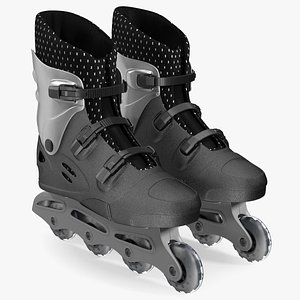 3D Roller Blades model