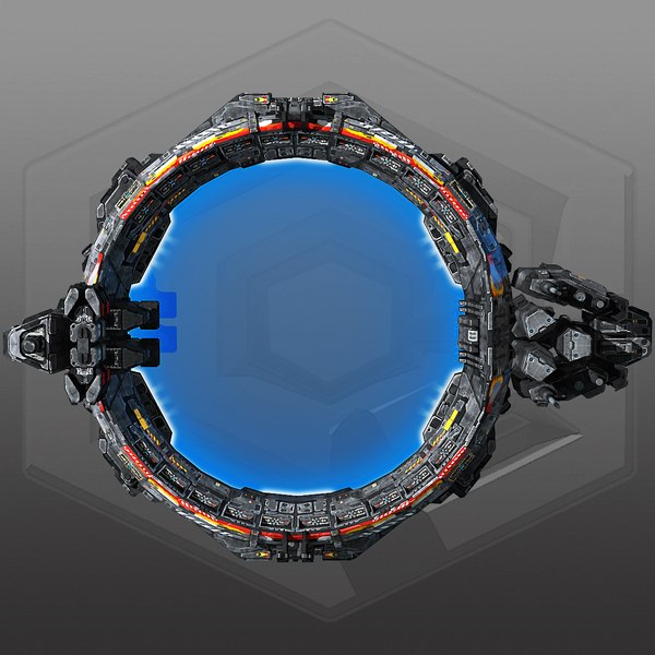 SciFi JumpGate 3D 모델 - TurboSquid 1042393
