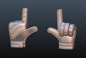 Goalkeeper Glove 3D print
