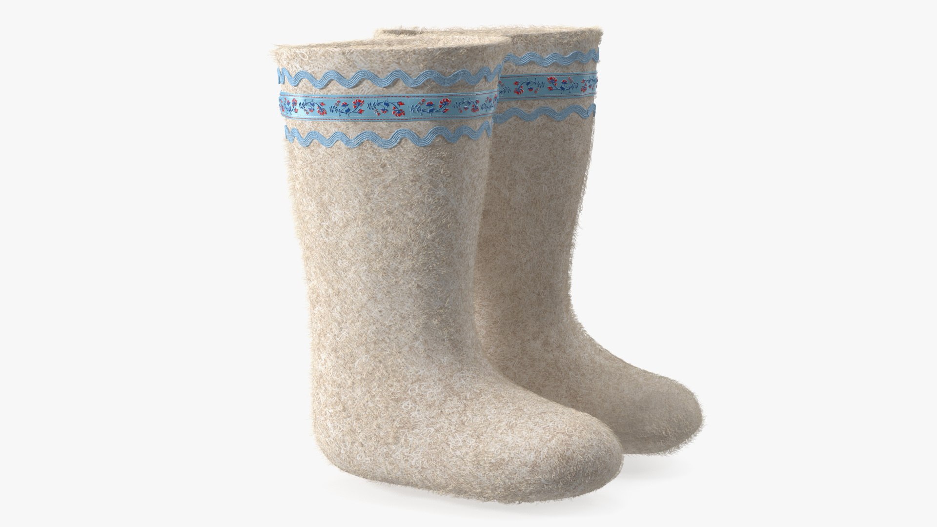 Warm White Felt Boots With Embroidery Fur 3D https://p.turbosquid.com/ts-thumb/y1/dl0ocG/Ja/warmwhitefeltbootswithembroideryfurc4dmodel011/jpg/1667086487/1920x1080/fit_q87/6fa04dc61eecb4e387457c762e8d3eaf8b05e83f/warmwhitefeltbootswithembroideryfurc4dmodel011.jpg