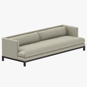 3D modern 5 seater sofa