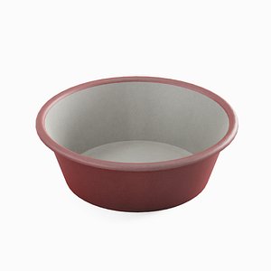 Plastic Wash Basin D 03 3D model