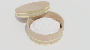 3D rice japanese ohitsu