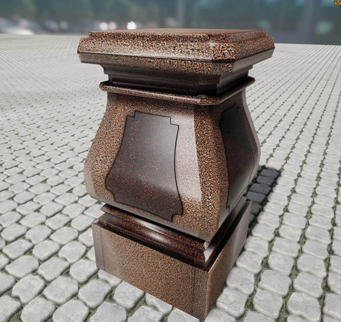 3D Monument Statues Engines Model - TurboSquid 1209729