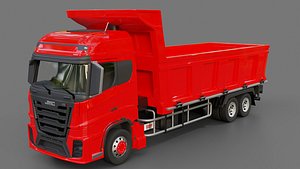 3D JMC Weilong HV5 Dump Truck 2018