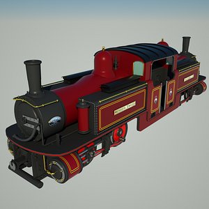 c4d fairlie historic locomotive engine