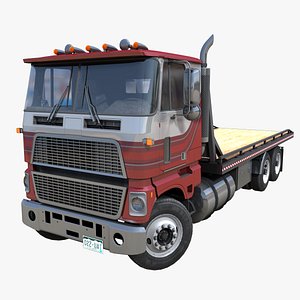 Cabover industrial flatbed PBR