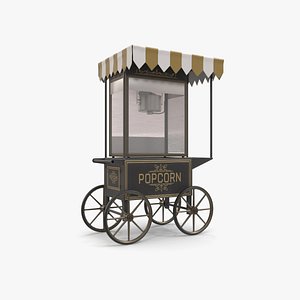 popcorn modelling 3D