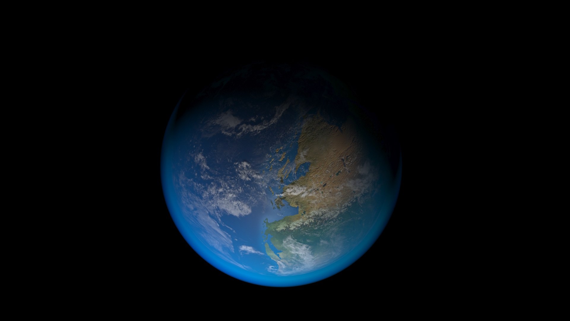 3D Pangea Earth - TurboSquid 2243300