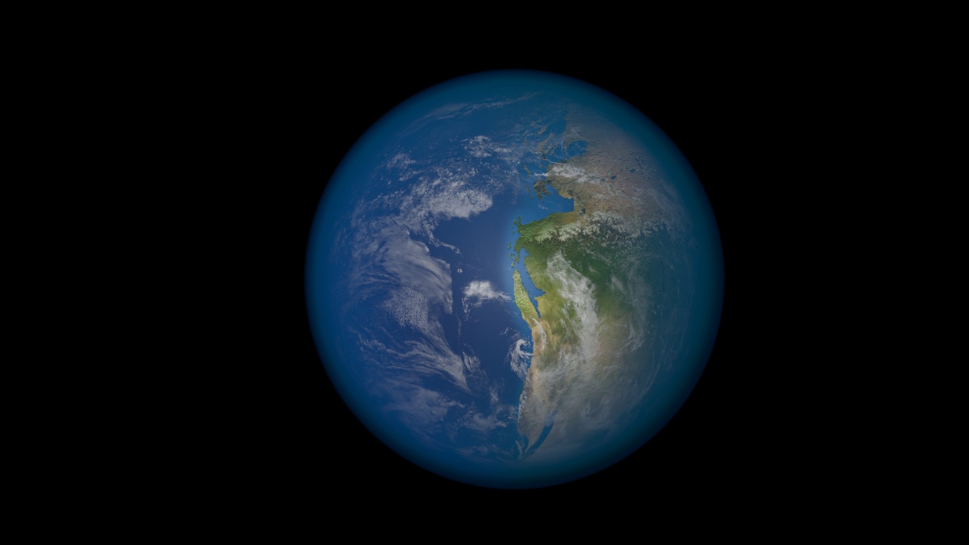 3D Pangea Earth - TurboSquid 2243300