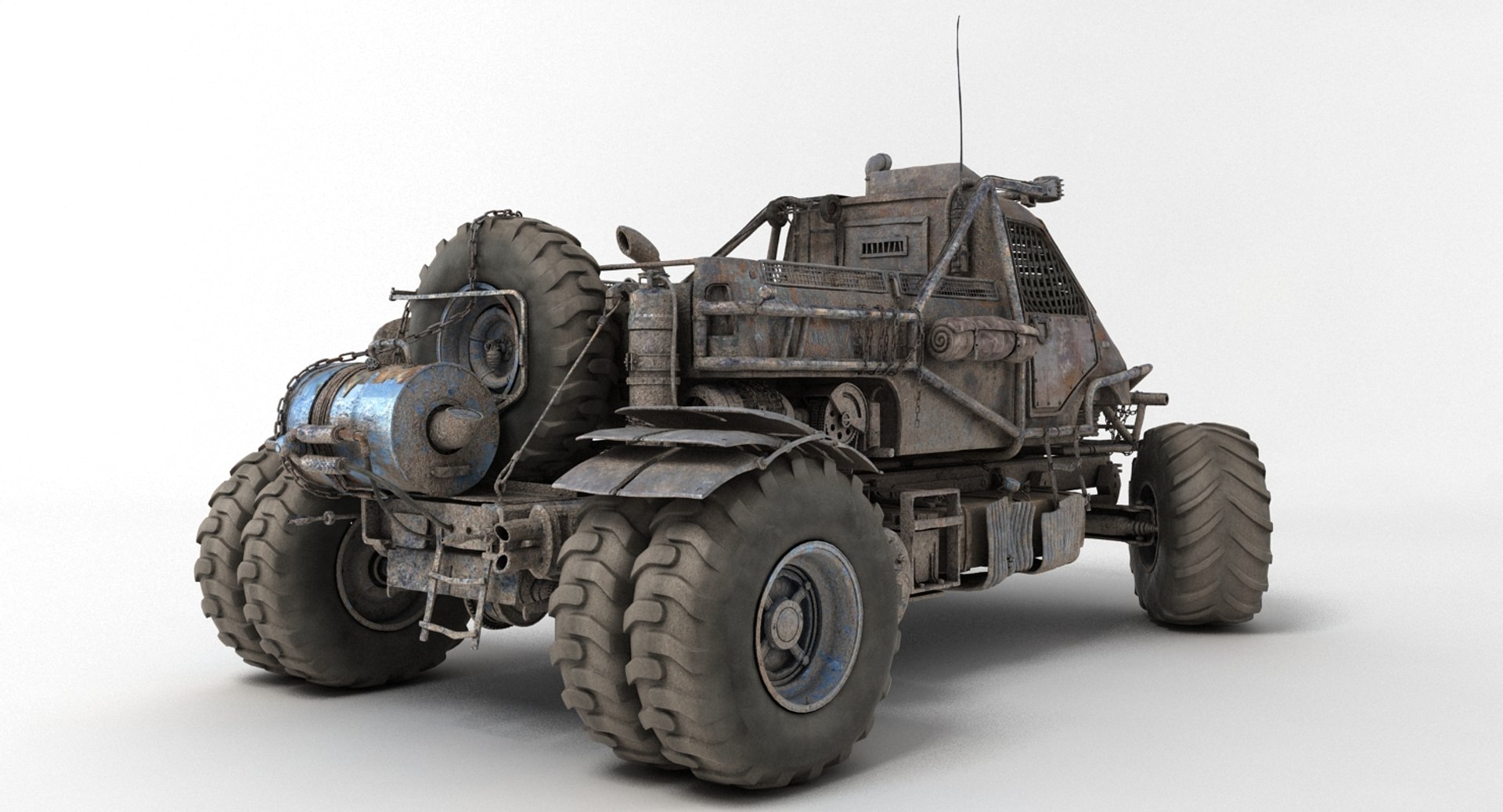 Apocalyptic Truck 3d Max