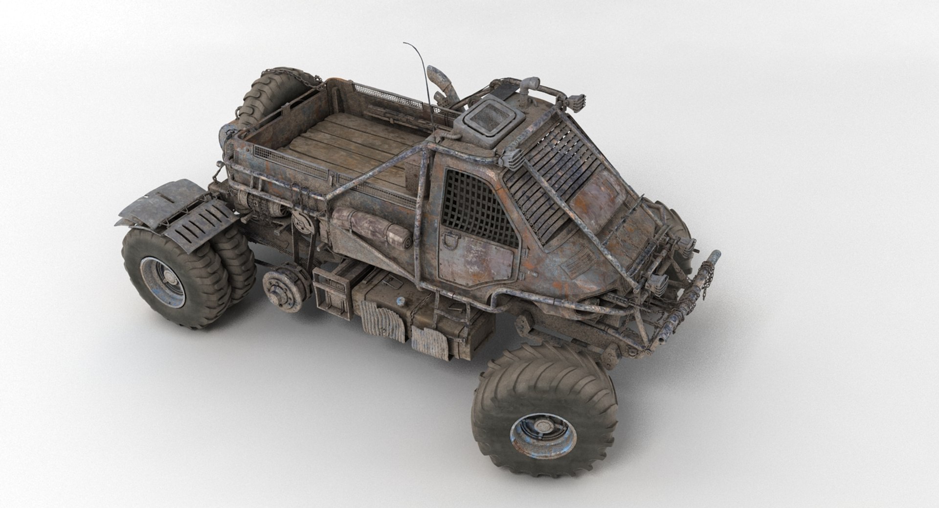 Apocalyptic Truck 3d Max