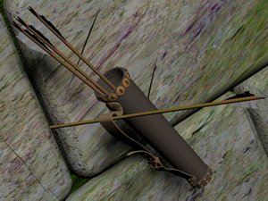 arrow quiver longbow 3ds