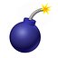 cartoon bomb 3d model