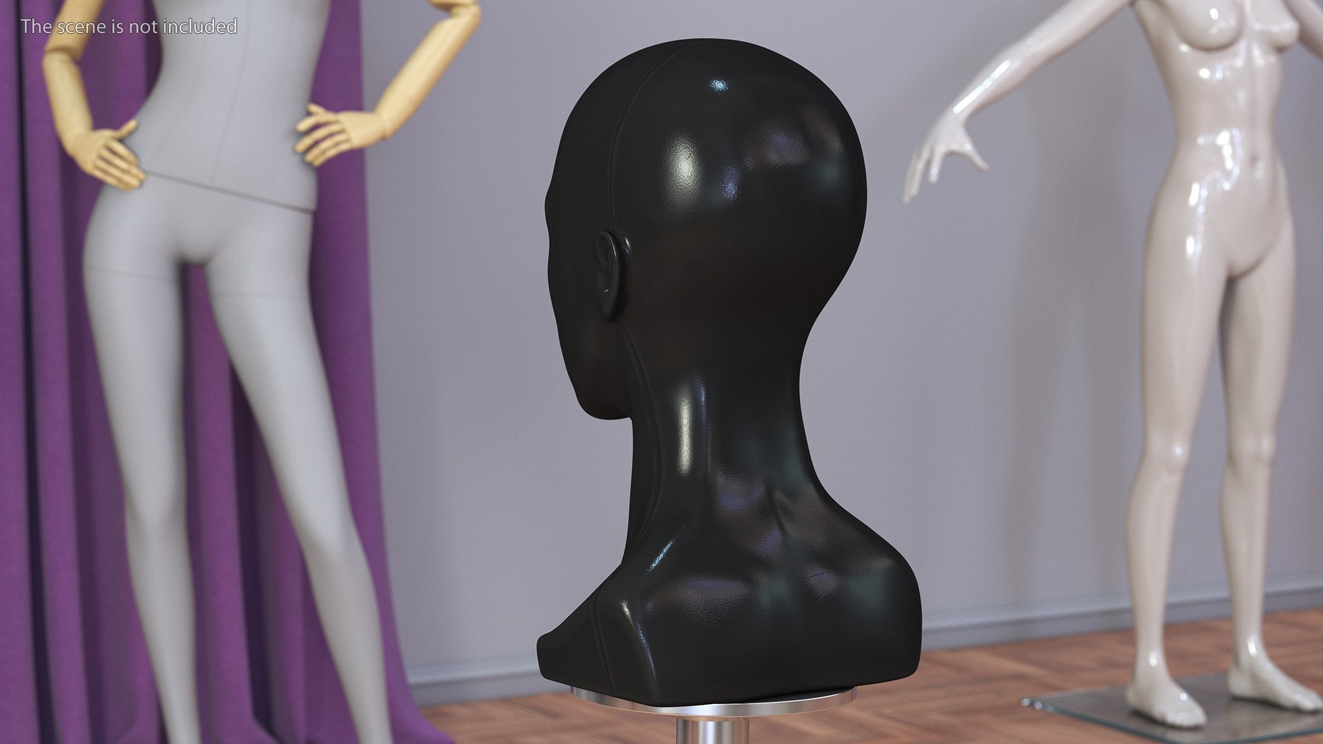 Black Woman Mannequin Head model https://p.turbosquid.com/ts-thumb/y2/6jdfoD/3J/blackwomanmannequinhead3dmodel004/jpg/1712179894/1920x1080/fit_q87/39273597084ab786ba0f945e8be41686216f4e79/blackwomanmannequinhead3dmodel004.jpg