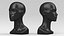 Black Woman Mannequin Head