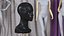 Black Woman Mannequin Head