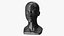 Black Woman Mannequin Head