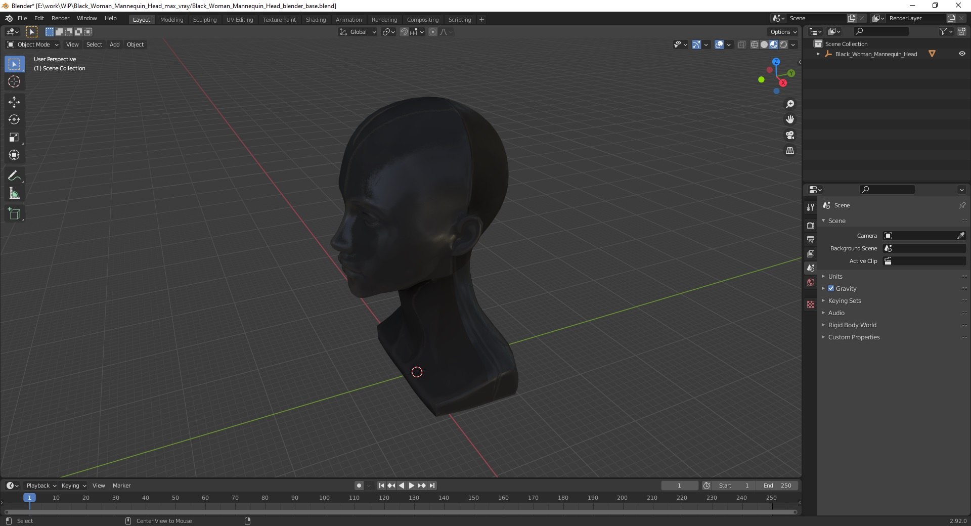 Black Woman Mannequin Head model https://p.turbosquid.com/ts-thumb/y2/6jdfoD/sI/blackwomanmannequinhead3dmodel025/jpg/1712179944/1920x1080/fit_q87/d9e5aeee45231013df483b863e38265438d45594/blackwomanmannequinhead3dmodel025.jpg