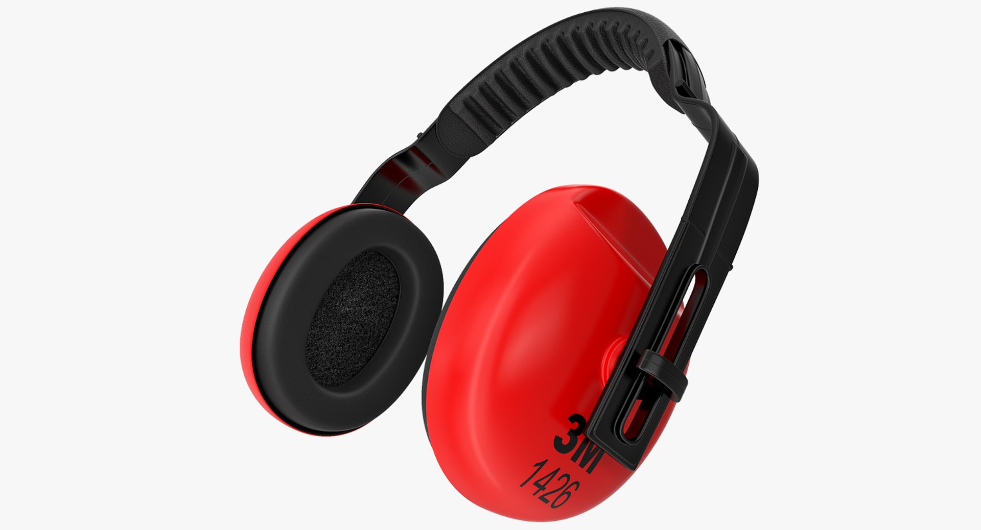Protective Safety Earmuff 3D model preview