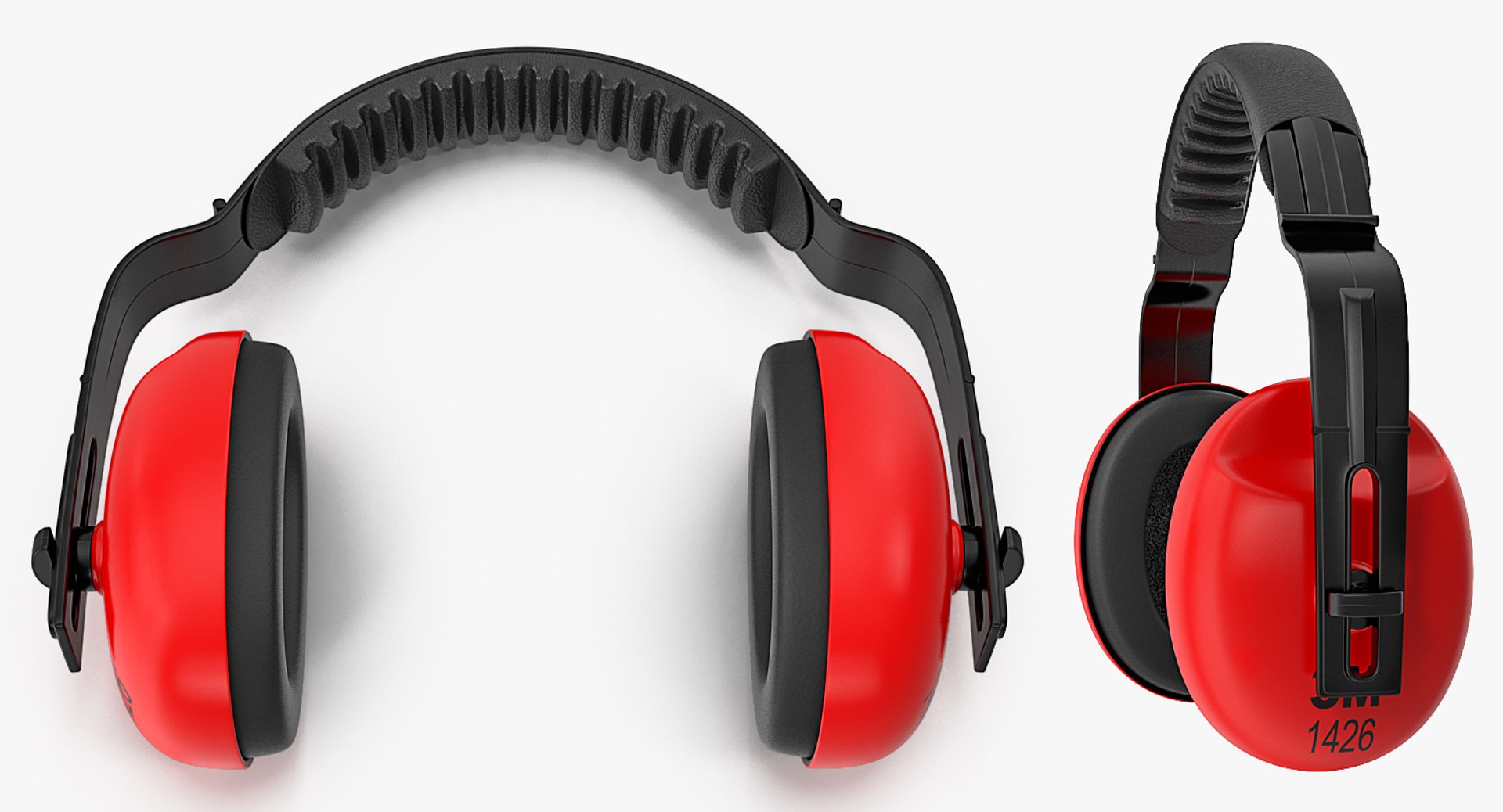 Protective Safety Earmuff 3D Model - TurboSquid 1246483