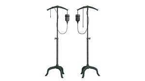 3D vintage iv stand model