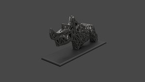 Prinrable Rhino 3D model