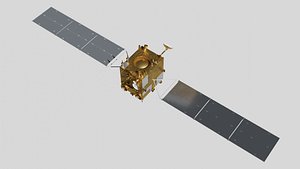Chang E 1-2 probe Blender-FBX 3D model